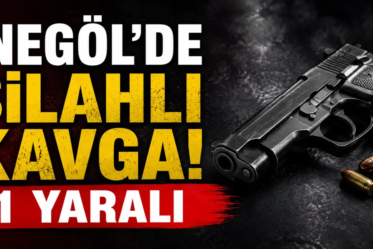 İnegöl'de Silahlı Kavga! 1 Kişi Bacağından Vuruldu