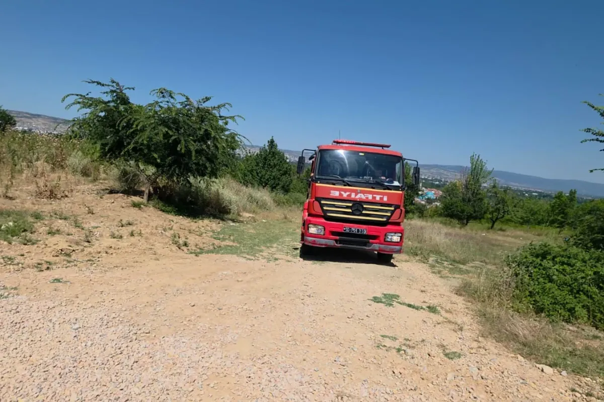 İnegöl'de Orman Yangını Korkuttu!