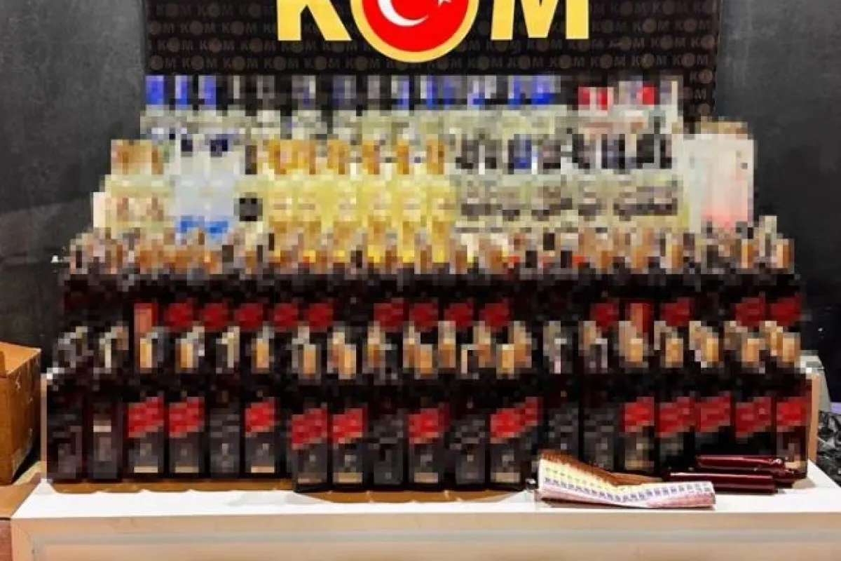 Bursa'da Dev Sahte İçki Operasyonu! Yüzlerce Litre Ele Geçirildi