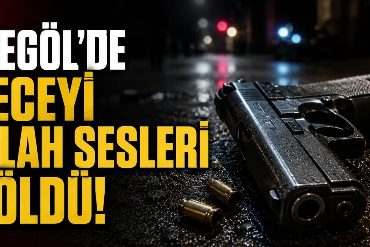 İnegöl'de geceyi silah sesleri böldü