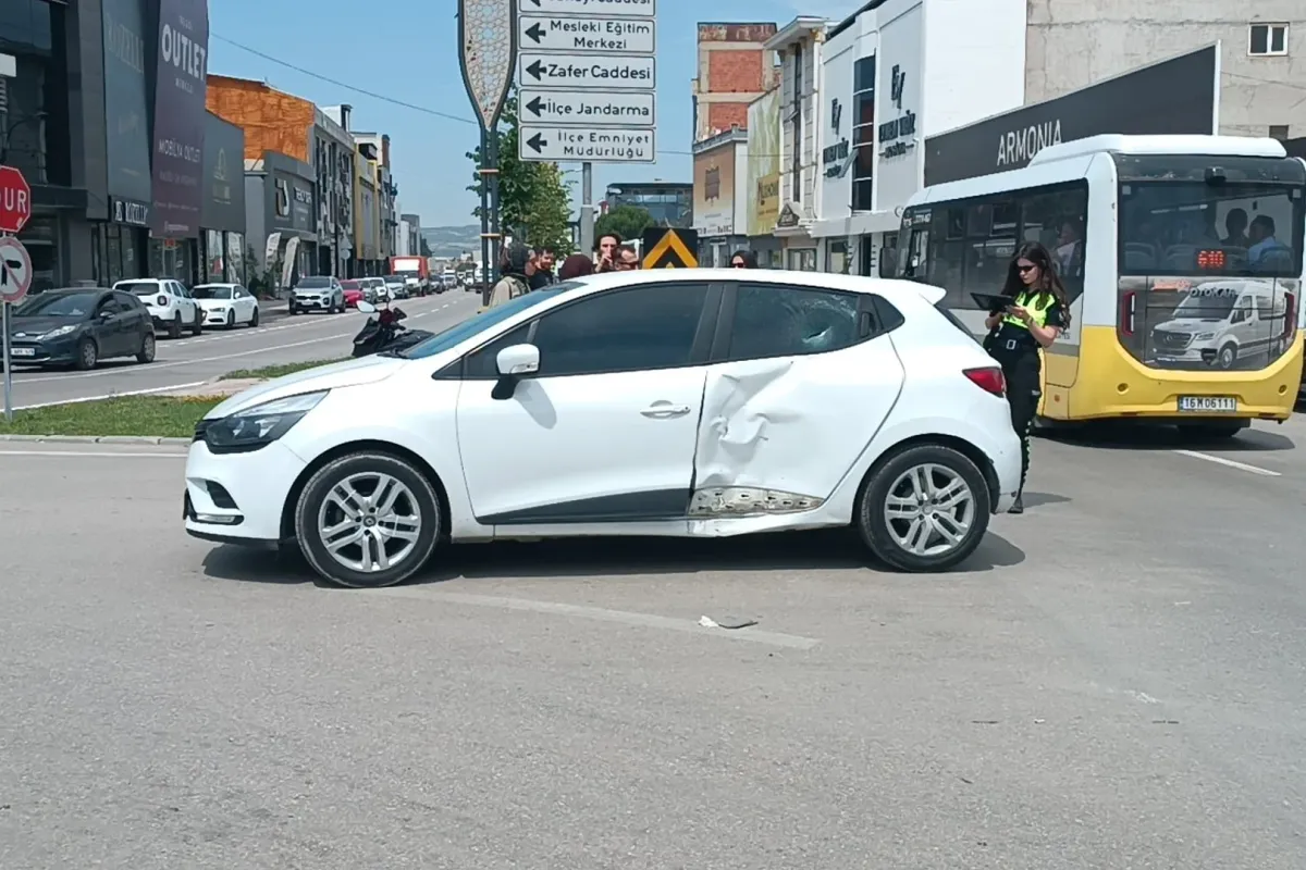 İnegöl'de aynı mahallede 2. kaza!