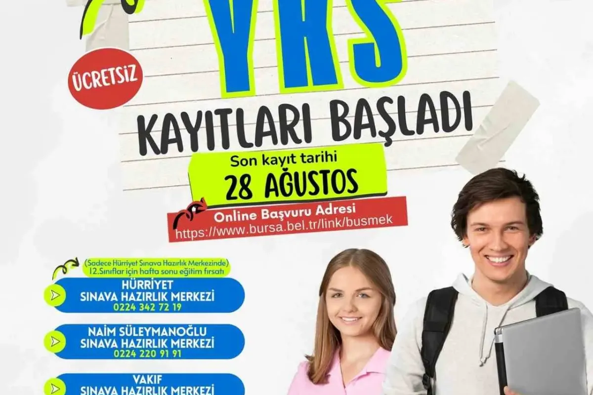 Büyükşehir YKS kursları için kayıtlar başladı
