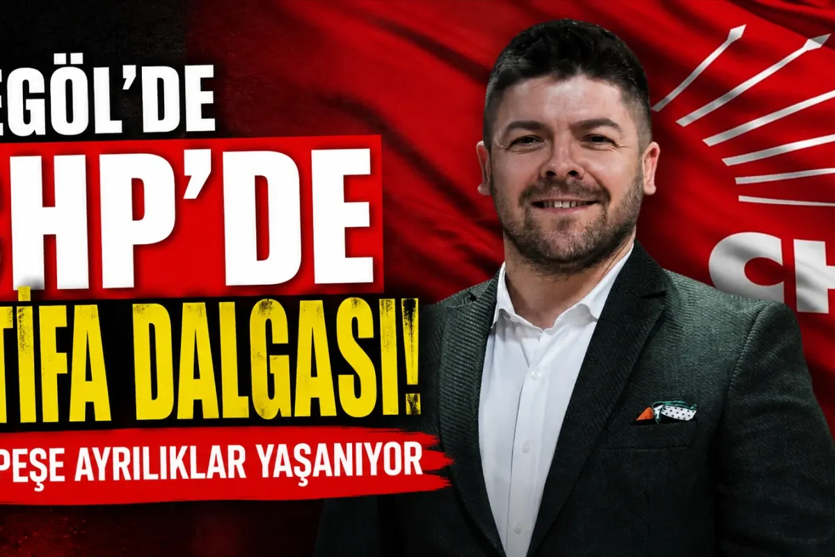 İnegöl'de CHP'de İstifa Dalgası! Peş Peşe Ayrılıklar Yaşanıyor