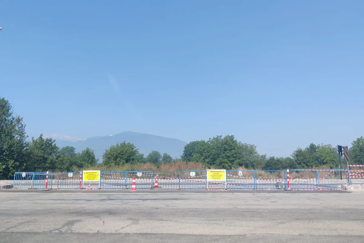 İnegöl'de Yeni Kavşak Geçici Olarak Kapatıldı!