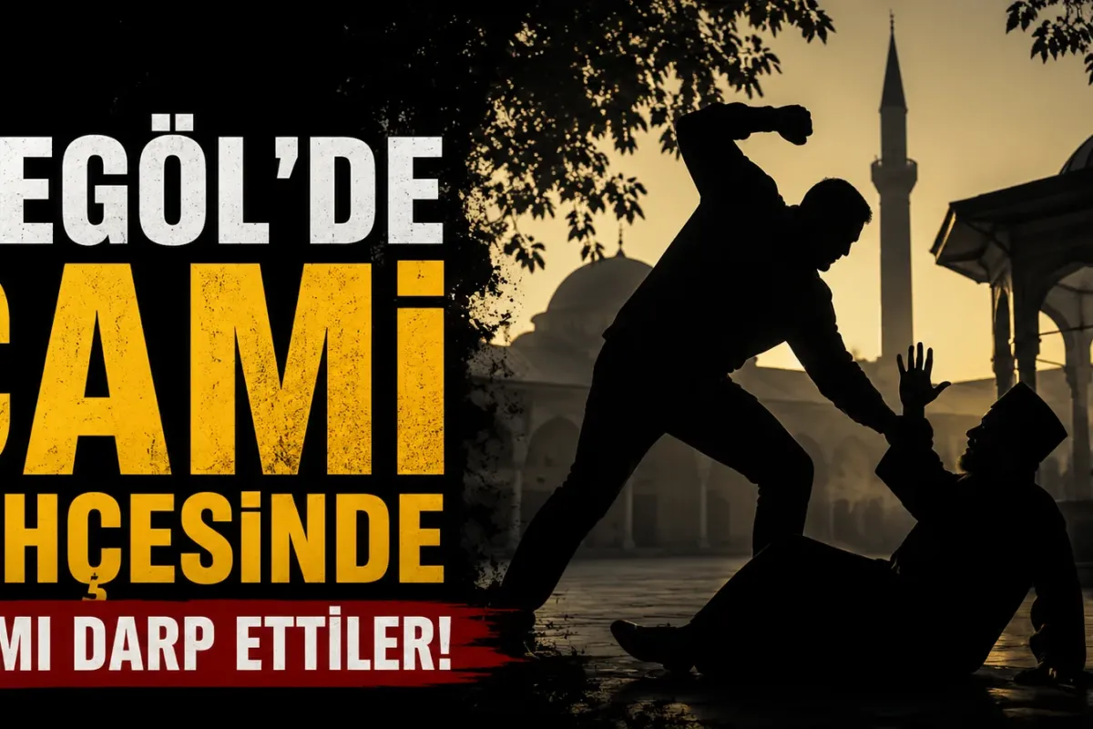 İnegöl'de Cami Bahçesinde İmam Darp Edildi İddiası!