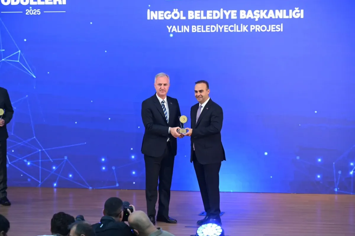 İnegöl Belediyesi'ne Ankara'da Büyük Gurur! Türkiye İkincisi Oldu