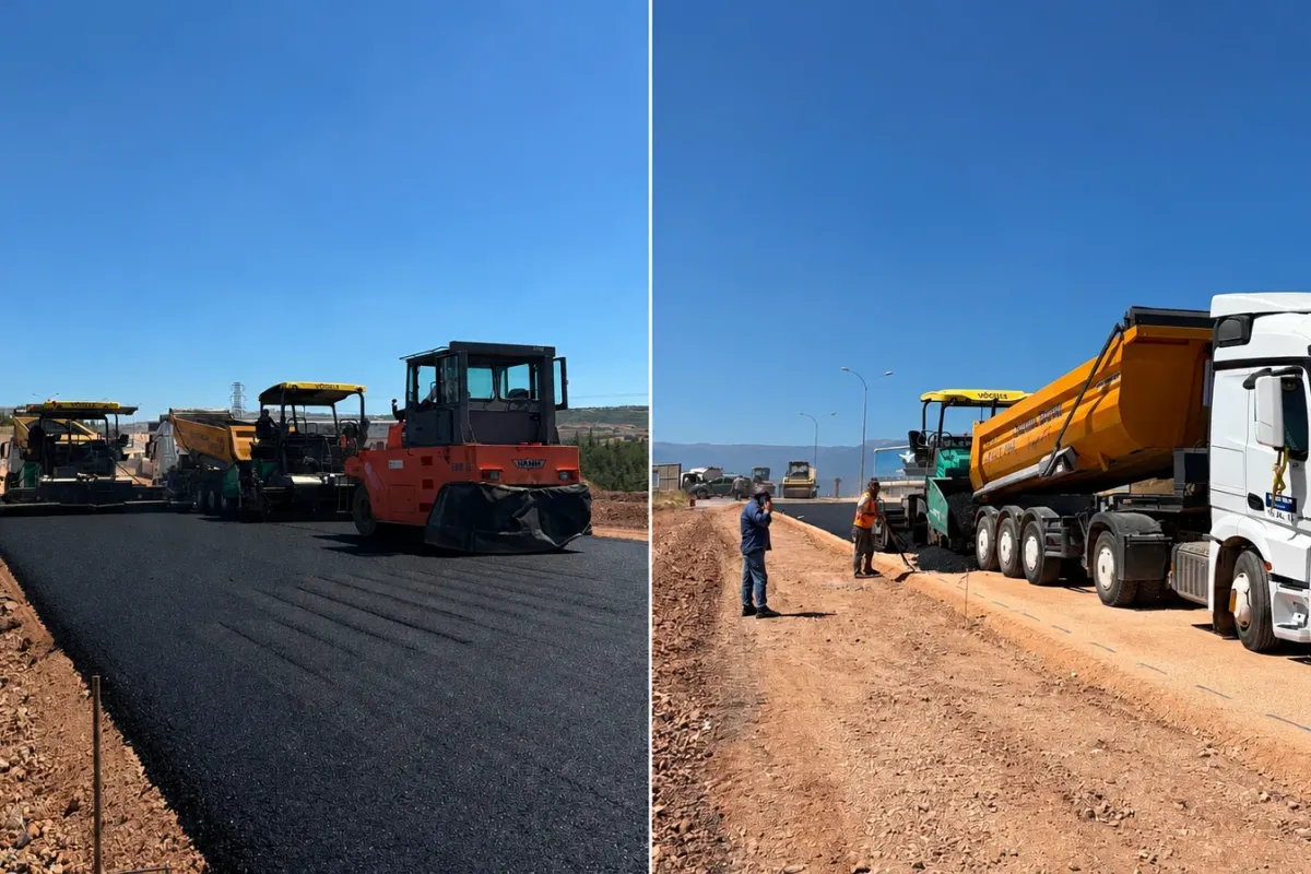 İMOSAB OSB’de 19 kilometrelik sıcak asfalt çalışması başladı