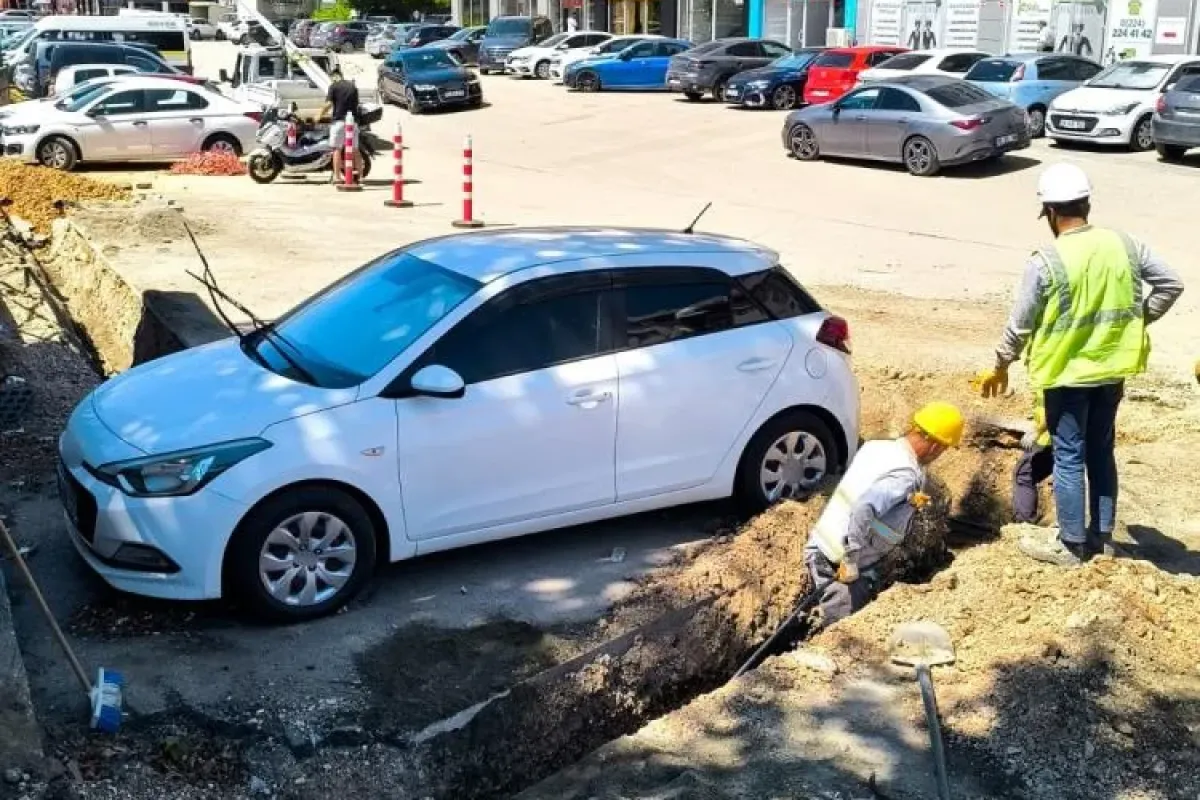 UEDAŞ Ekiplerinden Şaşırtan Çözüm! Vatandaşlar şaşkınlıkla izledi