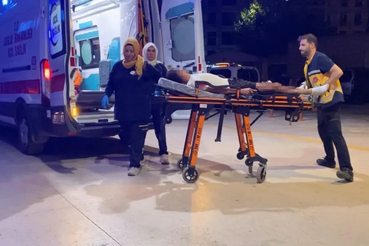 İnegöl'de mesajlaşma kanlı bitti!