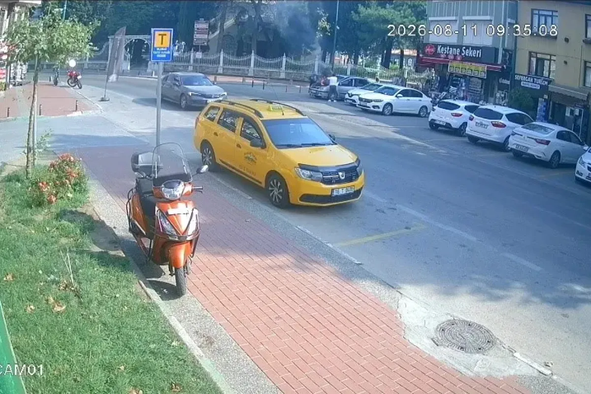 Bursa’nın turistik bölgesinde yangın paniği