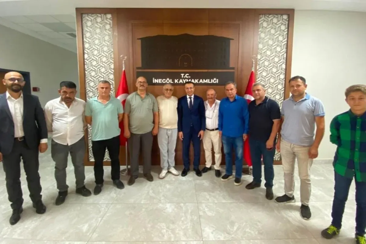 Ayhan Akpay’a İnegöl’de sürpriz ziyaret