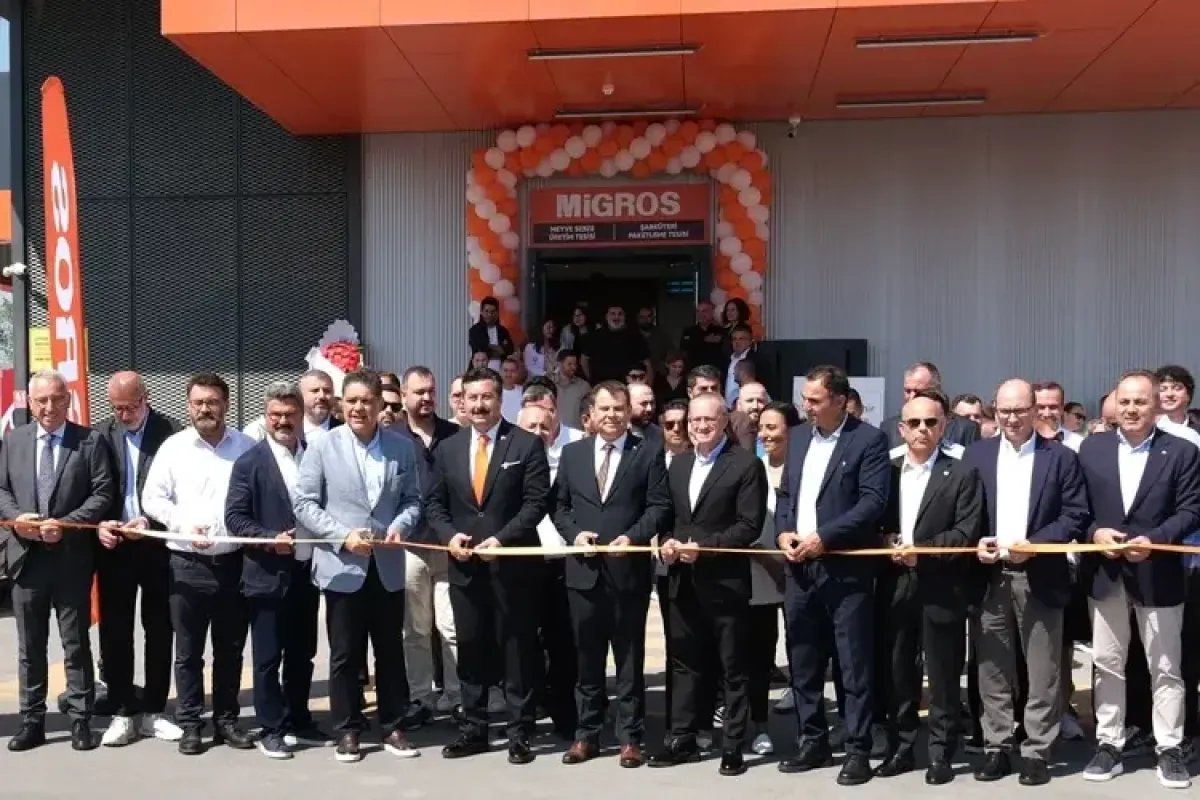 Bursa Yenişehir’de 1,2 milyar TL’lik Migros dağıtım merkezi açıldı