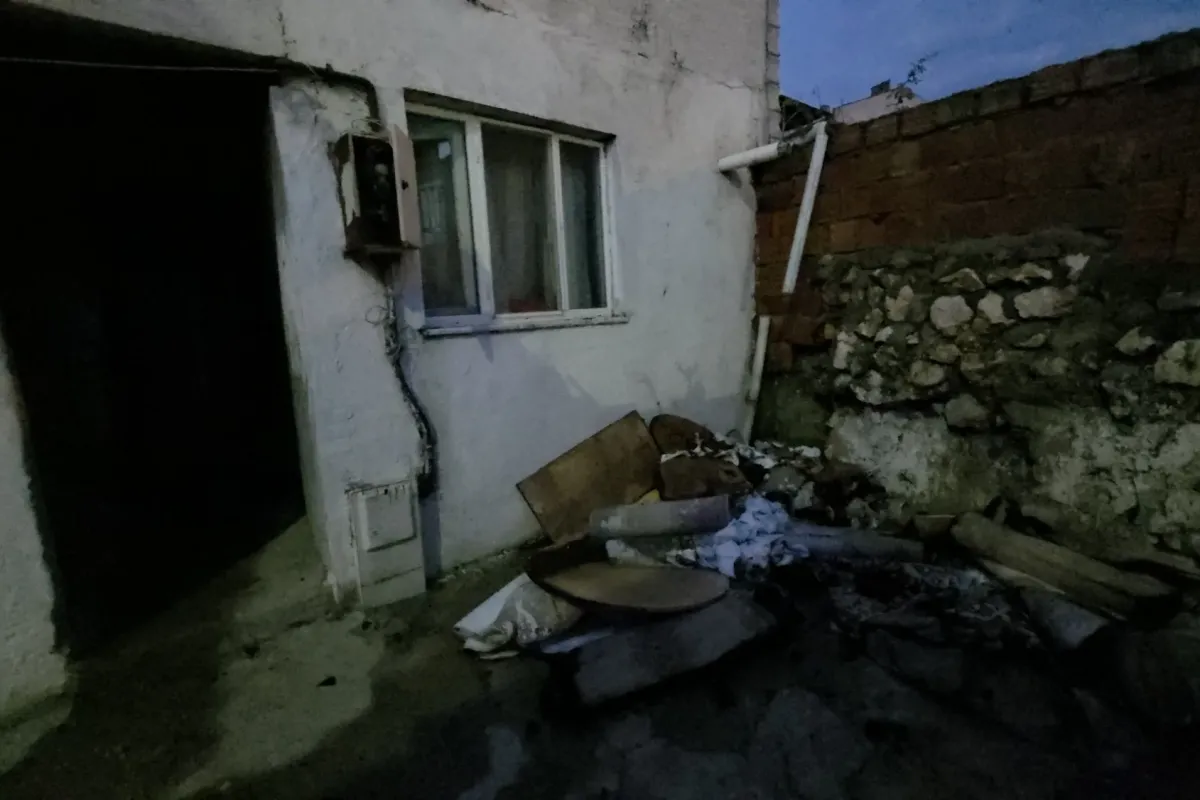 İnegöl Yenice Mahallesi'nde evin mutfağında yangın paniği