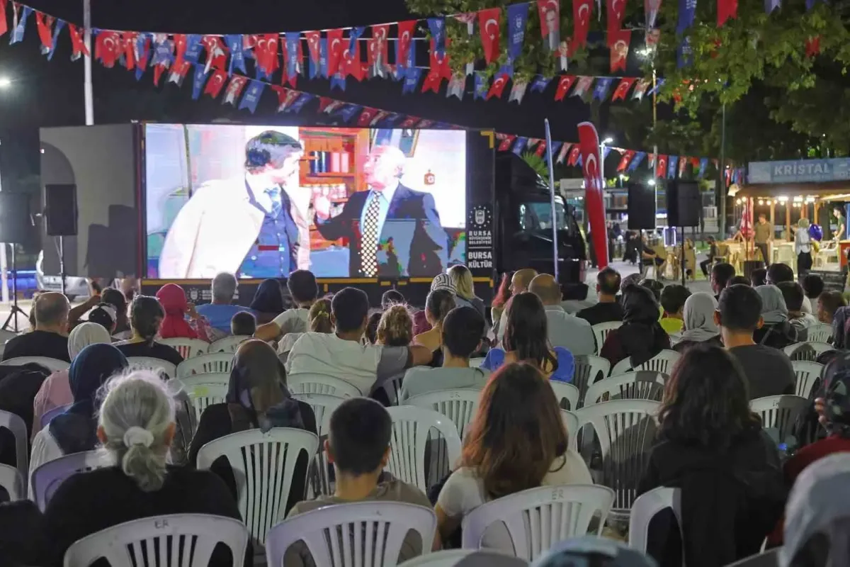 Kültürpark’ta ’Yeşilçam Sinema Akşamları’ başladı