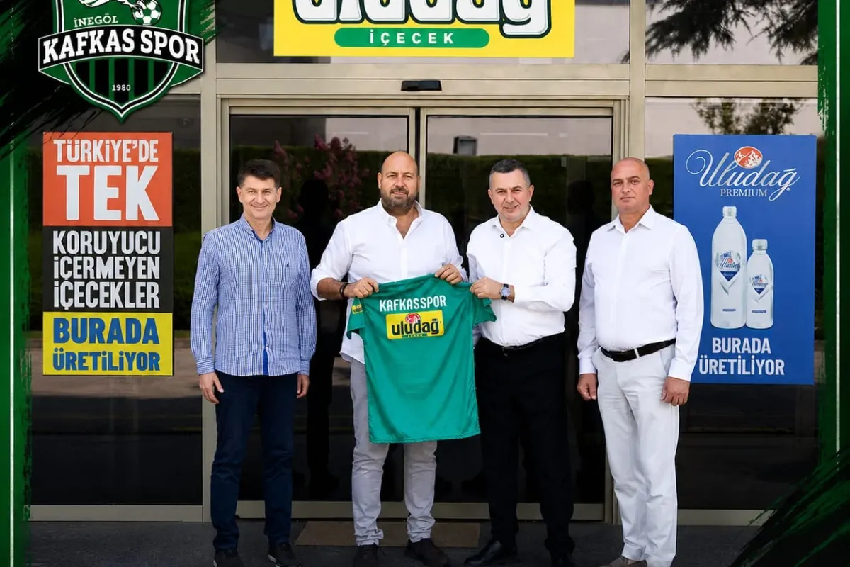 Kafkasspor ile Uludağ İçecek arasında sponsorluk anlaşması
