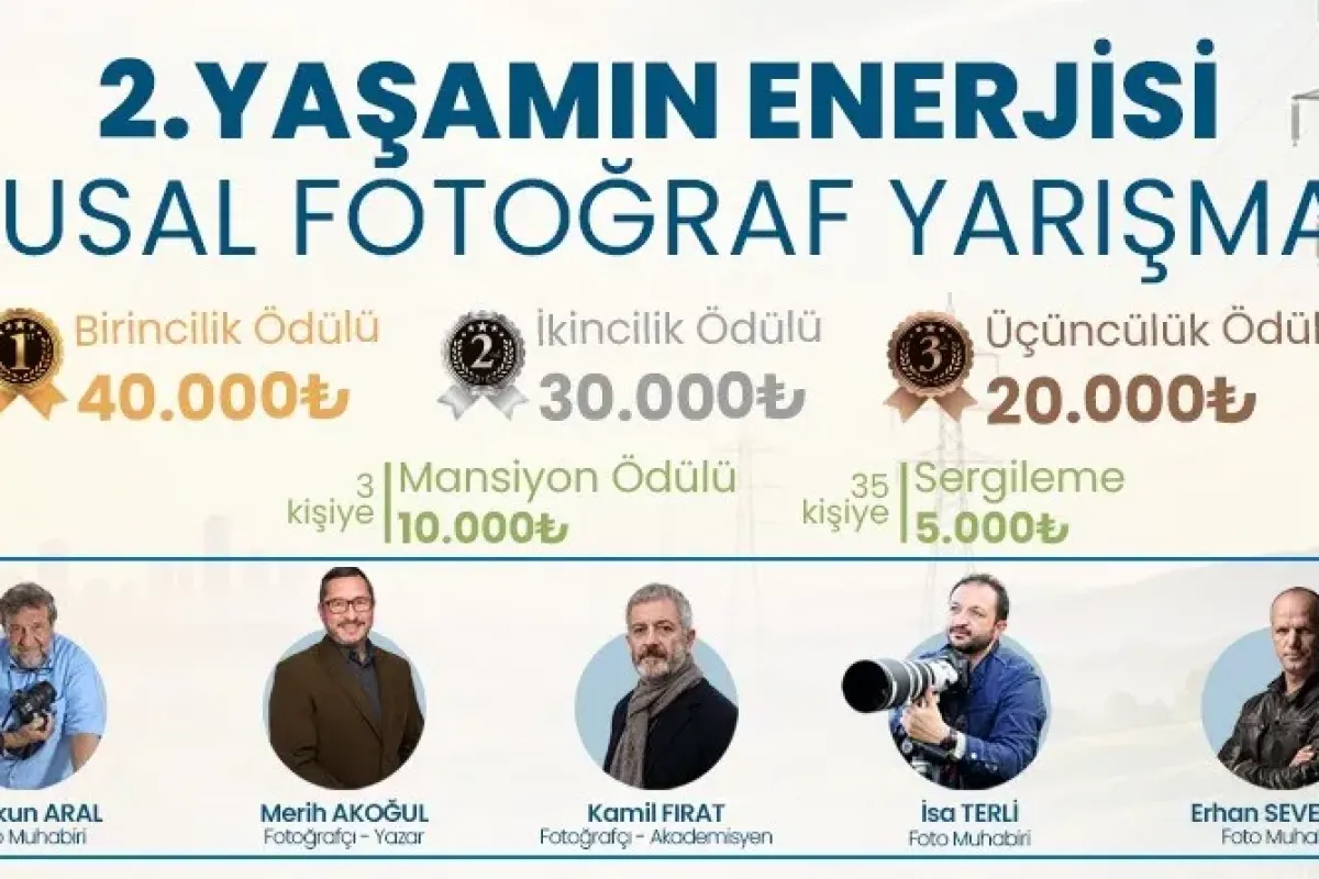 "Yaşamın Enerjisi" ulusal fotoğraf yarışması başladı