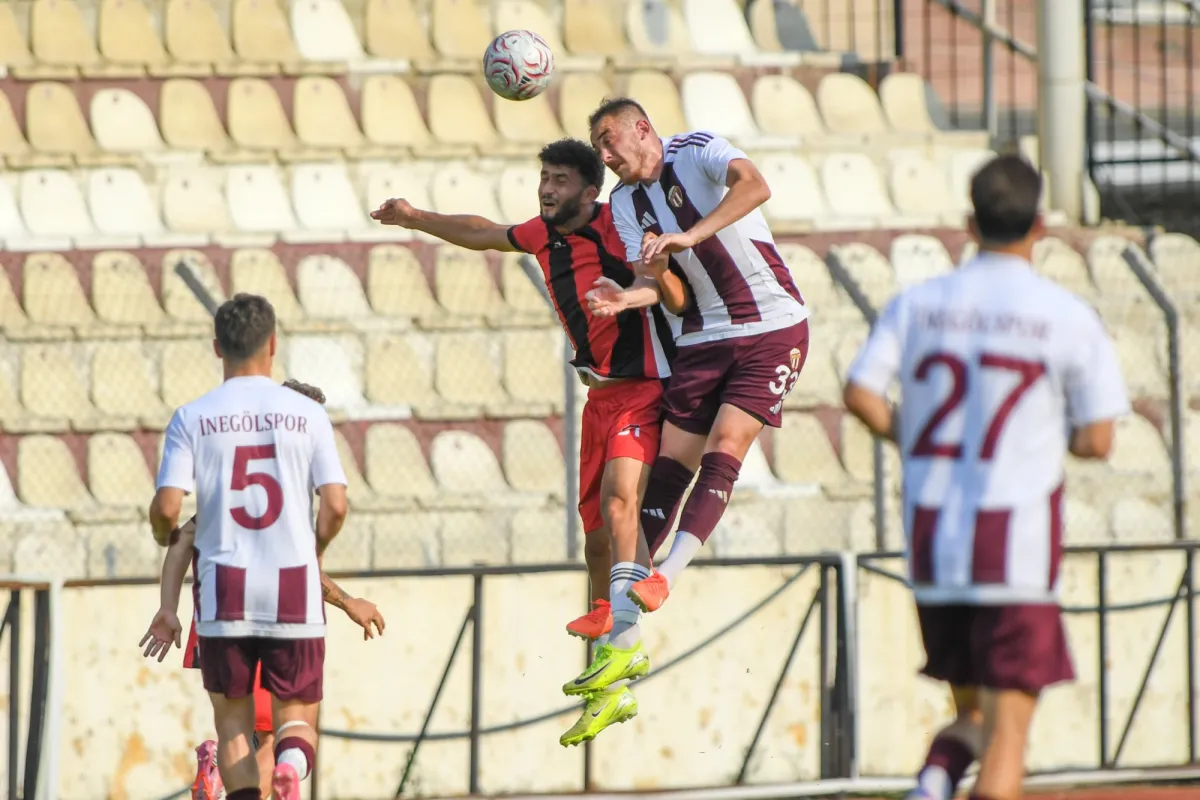 İnegölspor hazırlık maçında Gölcükspor’u 2-1 mağlup etti