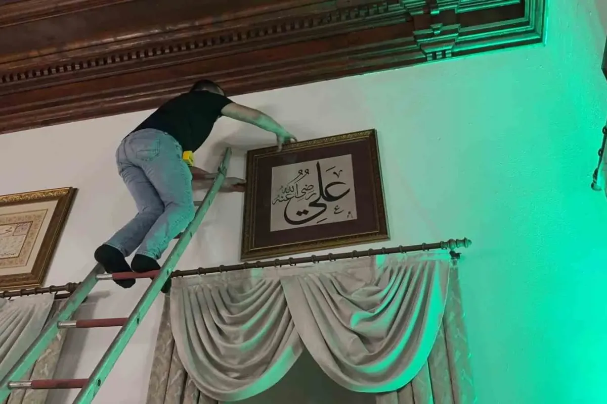 Üftâde Hazretleri’nin makamında baskı levhaları yeniden tefriş edildi