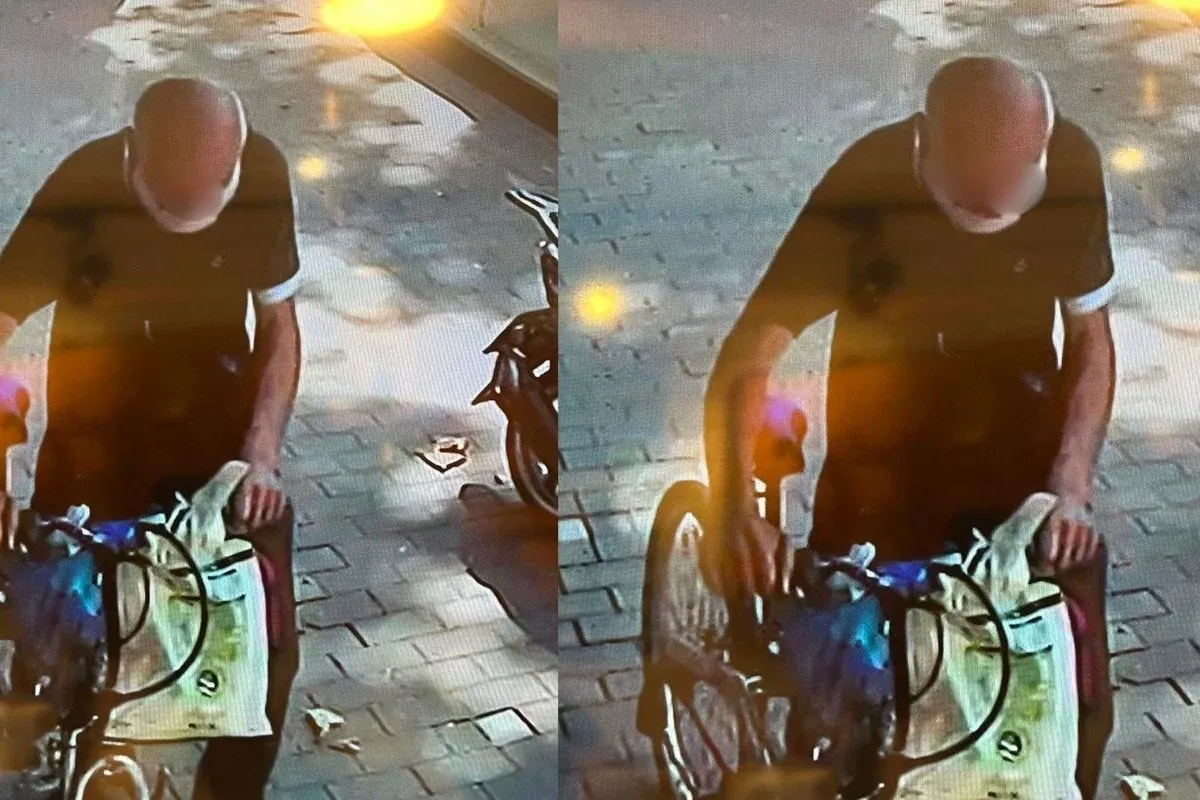 İnegöl'de yaşlı adamın çaldığı şeye inanamayacaksınız!