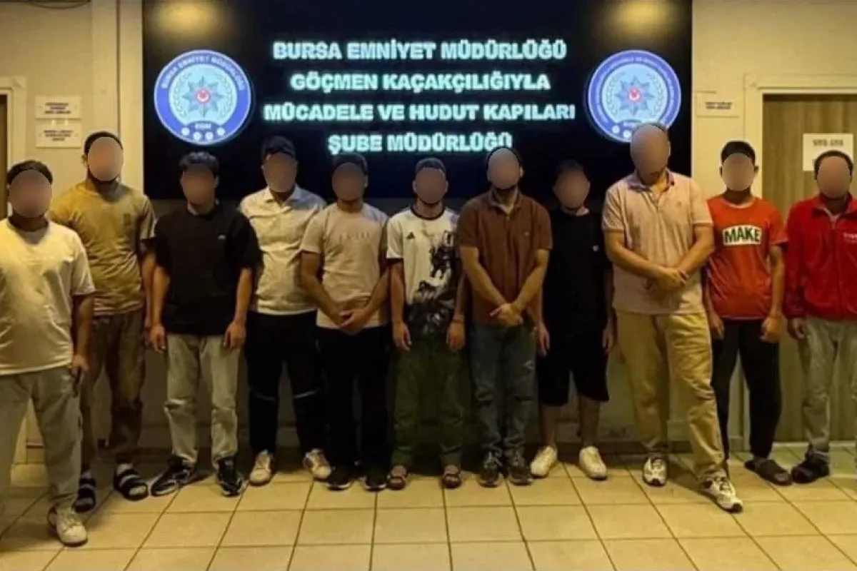 İş yerinden 11 yabancı uyruklu çıktı! 9’u kimliksiz