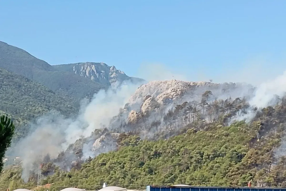Uludağ’ın eteklerinde korkutan yangınlardan haber var