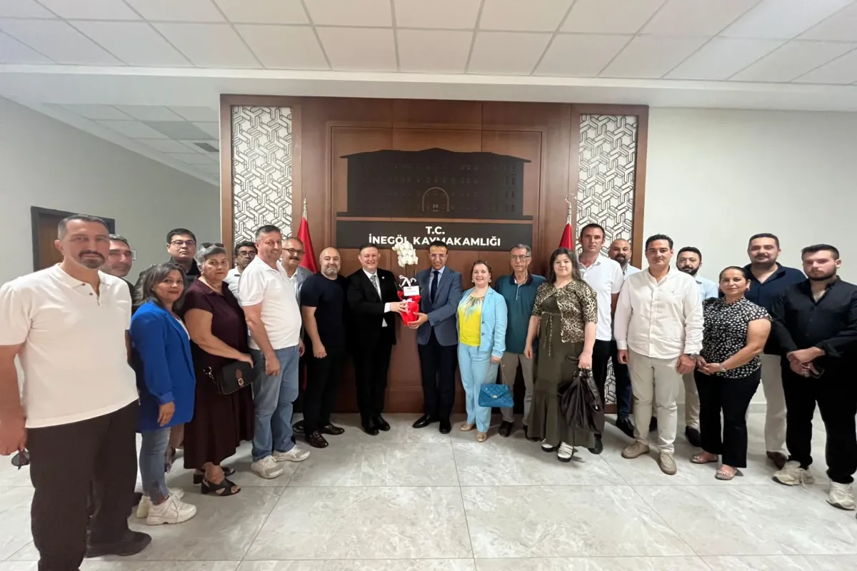 Yeni Parti İnegöl’den Kaymakam Akpay ve Emniyet Müdürü Şen’e ziyaret