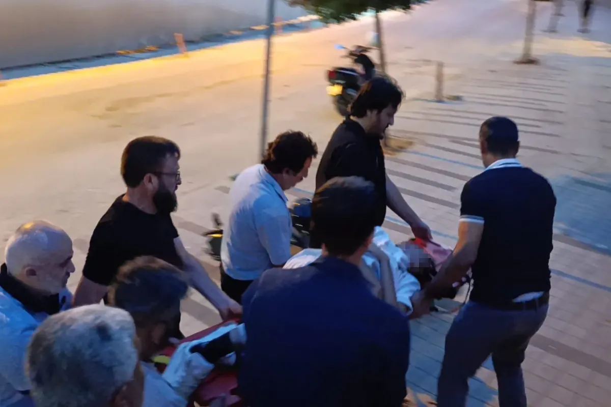 Bursa’da motosiklet kazasında bir kişi yaralandı
