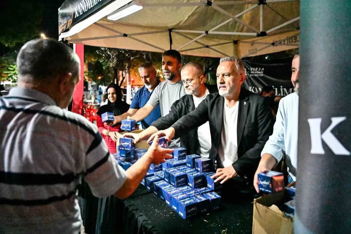 Başkan Vekili Biba, Mevlid Kandili’ni Bursalılarla birlikte idrak etti