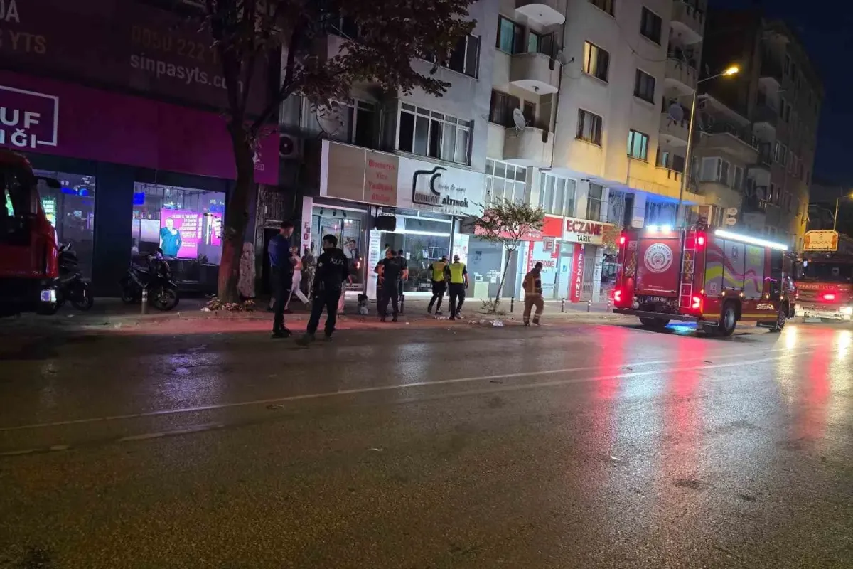 Bursa’da yangın paniği