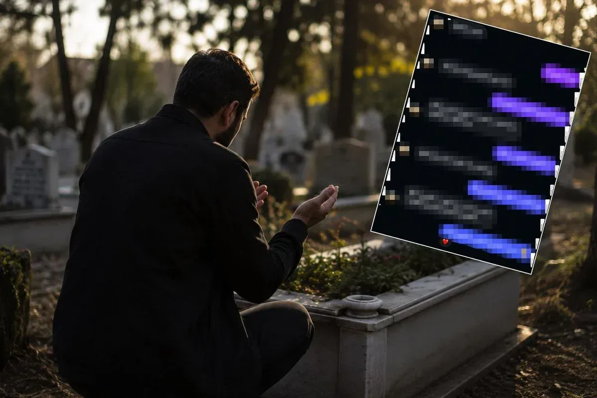 Ölen karısının telefonuna bakan adam hayatının şokunu yaşadı