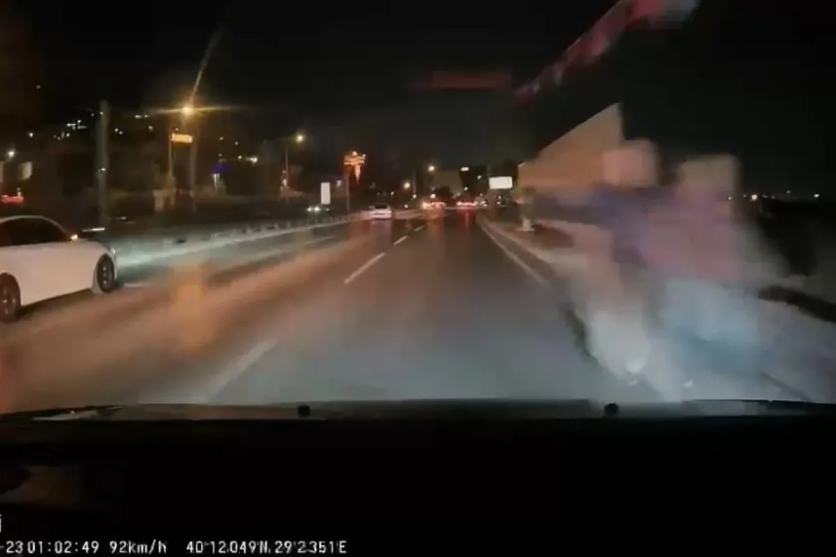 Otomobilin çarptığı yaya koşarak kayıplara karıştı