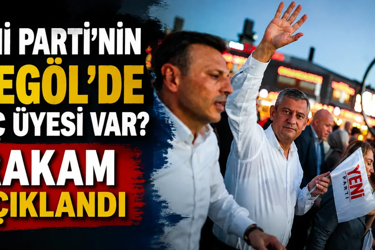 Yeni Parti’nin İnegöl’de Kaç Üyesi Var? Rakam Açıklandı