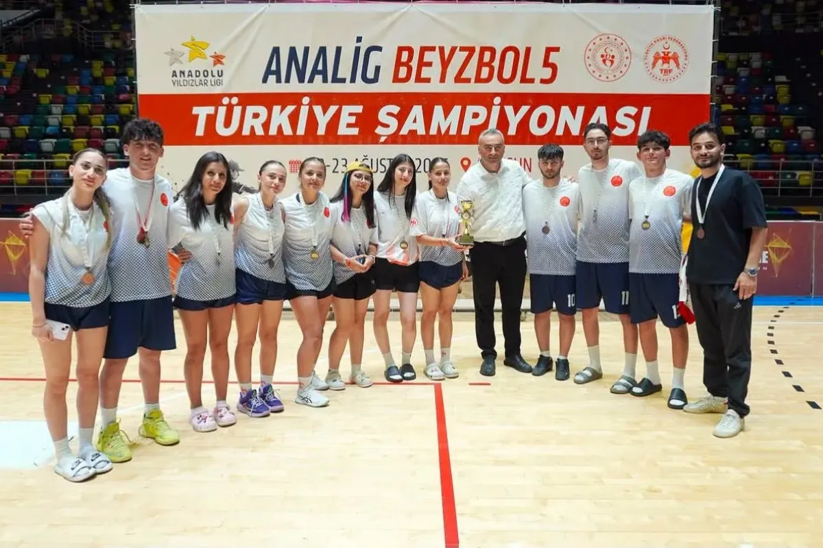 Kayseri, beyzbolda Türkiye dördüncüsü oldu