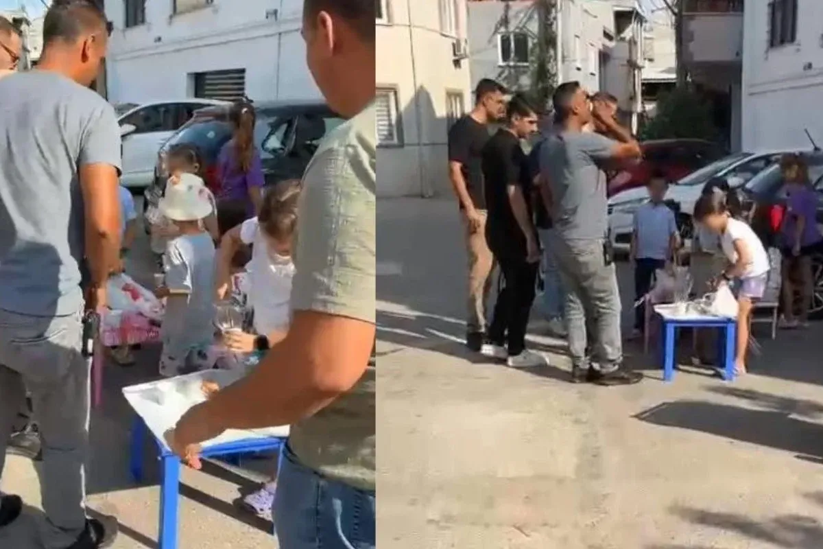 Belediye ekiplerinden çocuklara tatlı sürpriz!