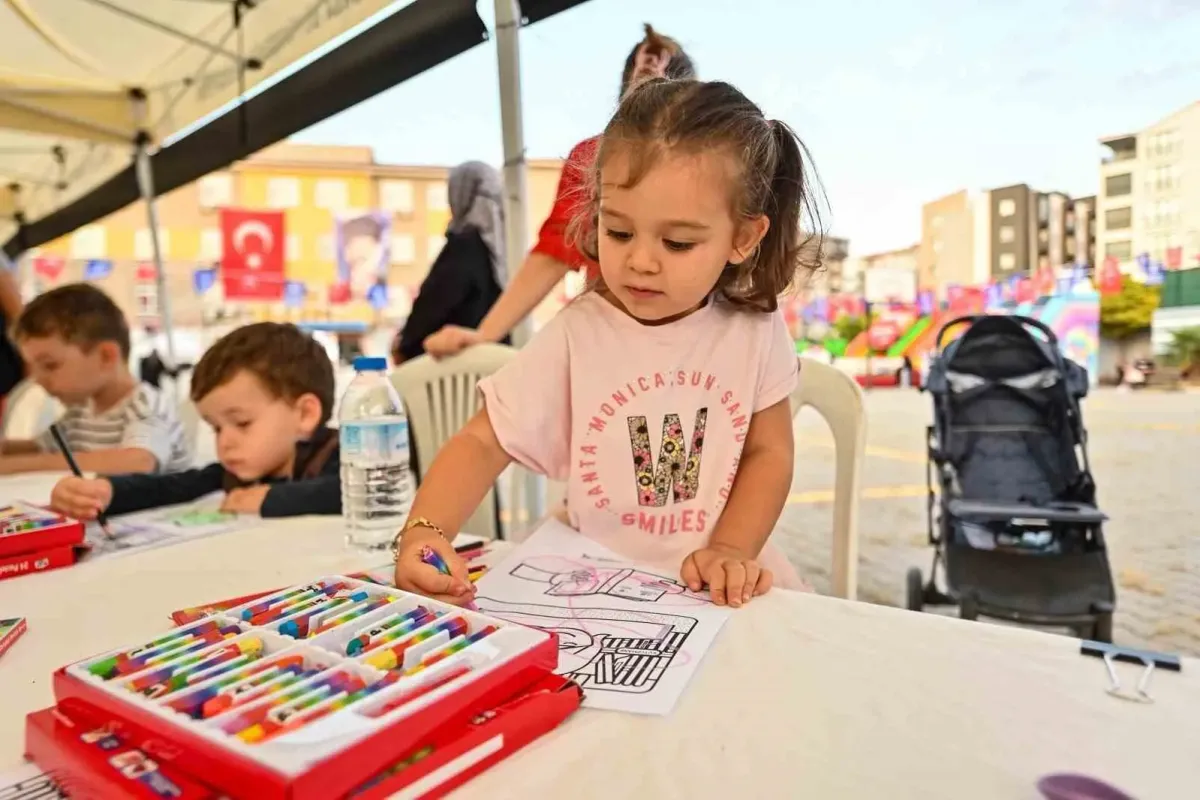 Bursa’da çocukların şenlik coşkusu