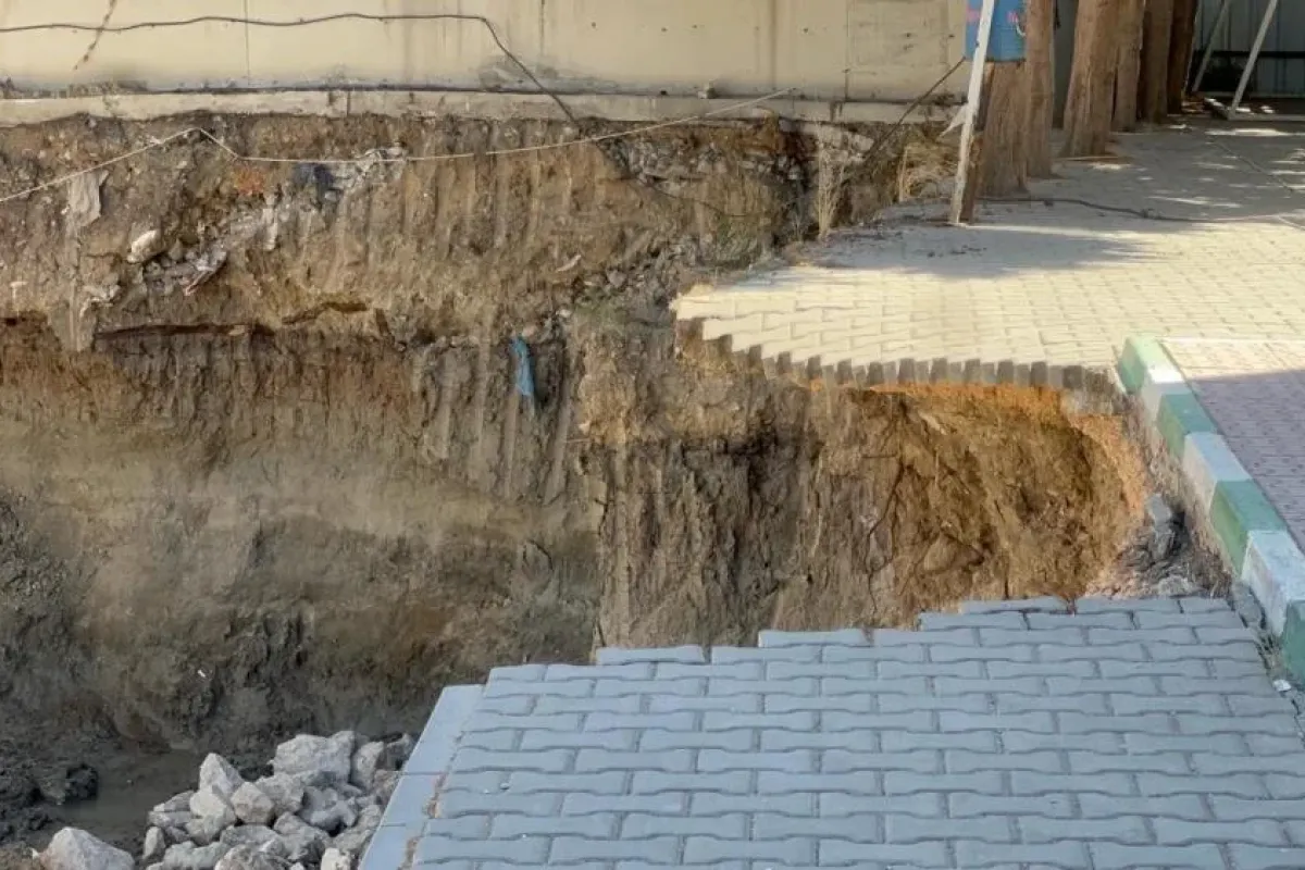 Bursa’da Okul Bahçesi Çöktü! Olası Facia Ucuz Atlatıldı
