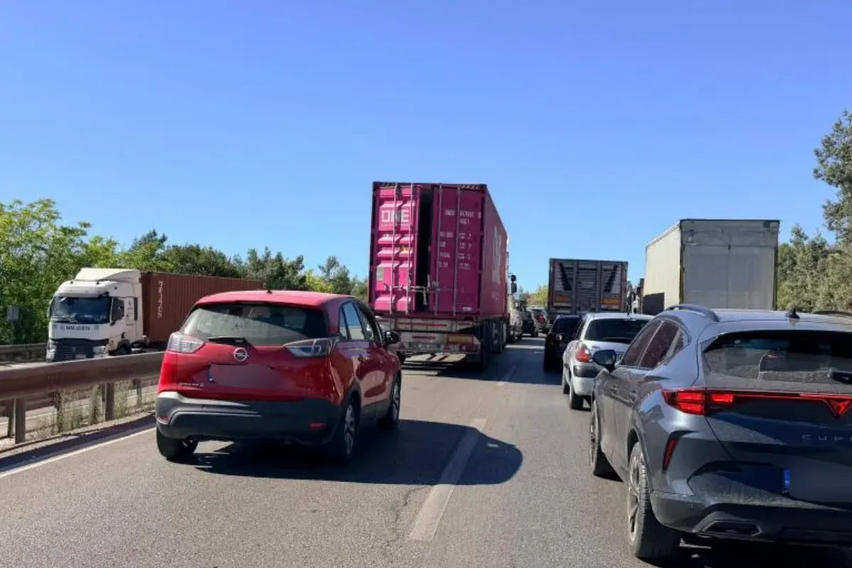 İnegöl’den Bursa’ya Gidecekler Dikkat! Trafik Kilitlendi
