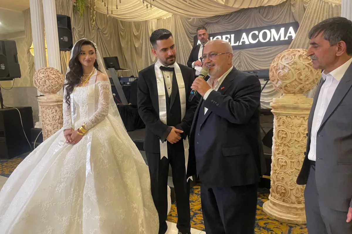 Şevki Yılmaz İnegöl’de Adaşının Düğününe Katıldı