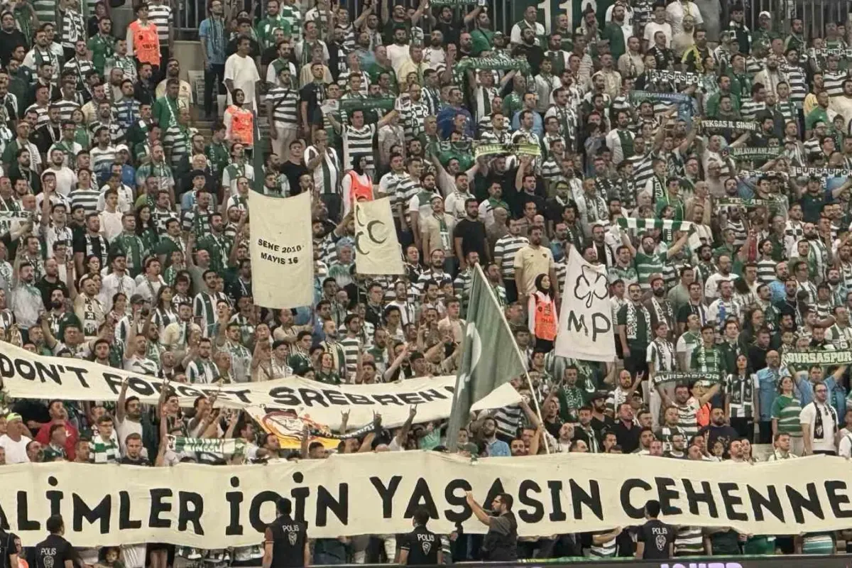 Bursaspor taraftarından Kızılyıldız’a mesaj