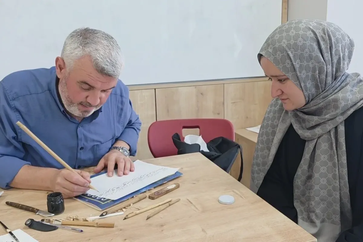 Kütahya’da ’Hüsn-i Hat Kursu’na ilgi