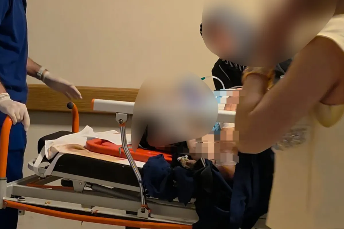İnegöl'de otobüsün çarptığı kadın ağır yaralandı!