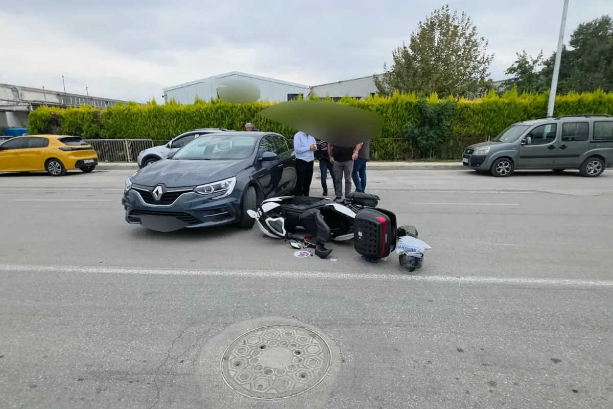 İnegöl'de can pazarı! Sürücü ağır yaralandı