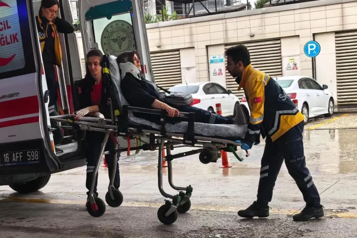 İnegöl'de ortalık savaş alanına döndü; 2 yaralı