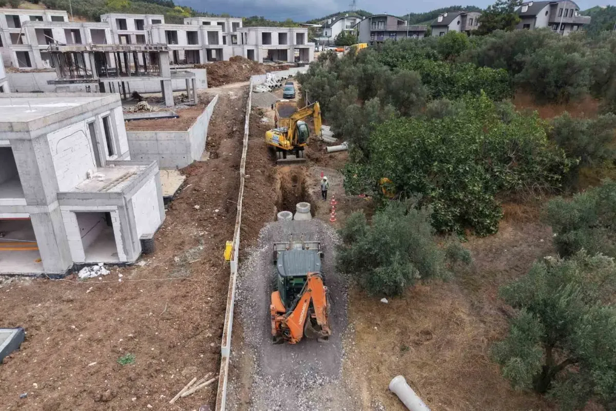 Büyükşehir’den Mudanya’da altyapı hamlesi