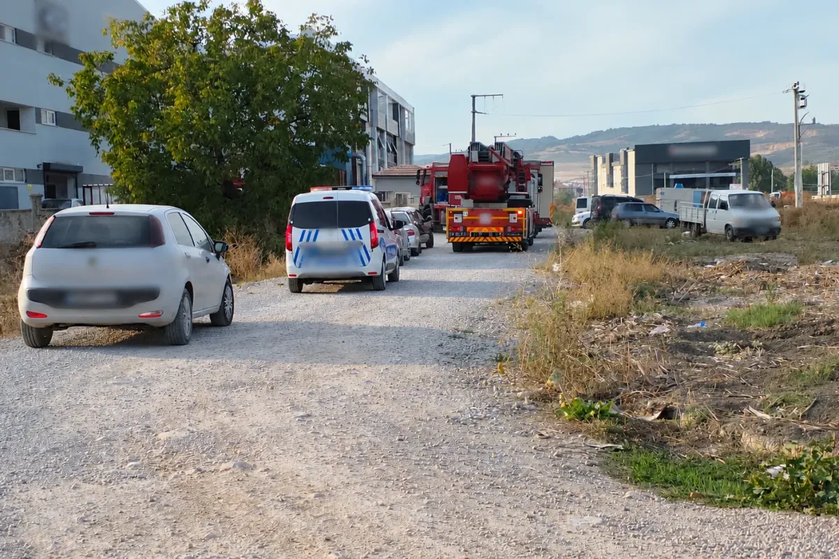 İnegöl'de korkutan patlama!