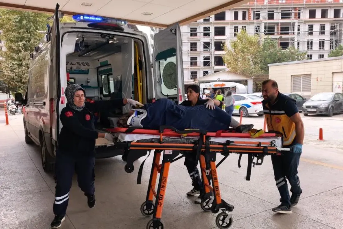 İnegöl'de otobüsün çarptığı kadından kahreden haber