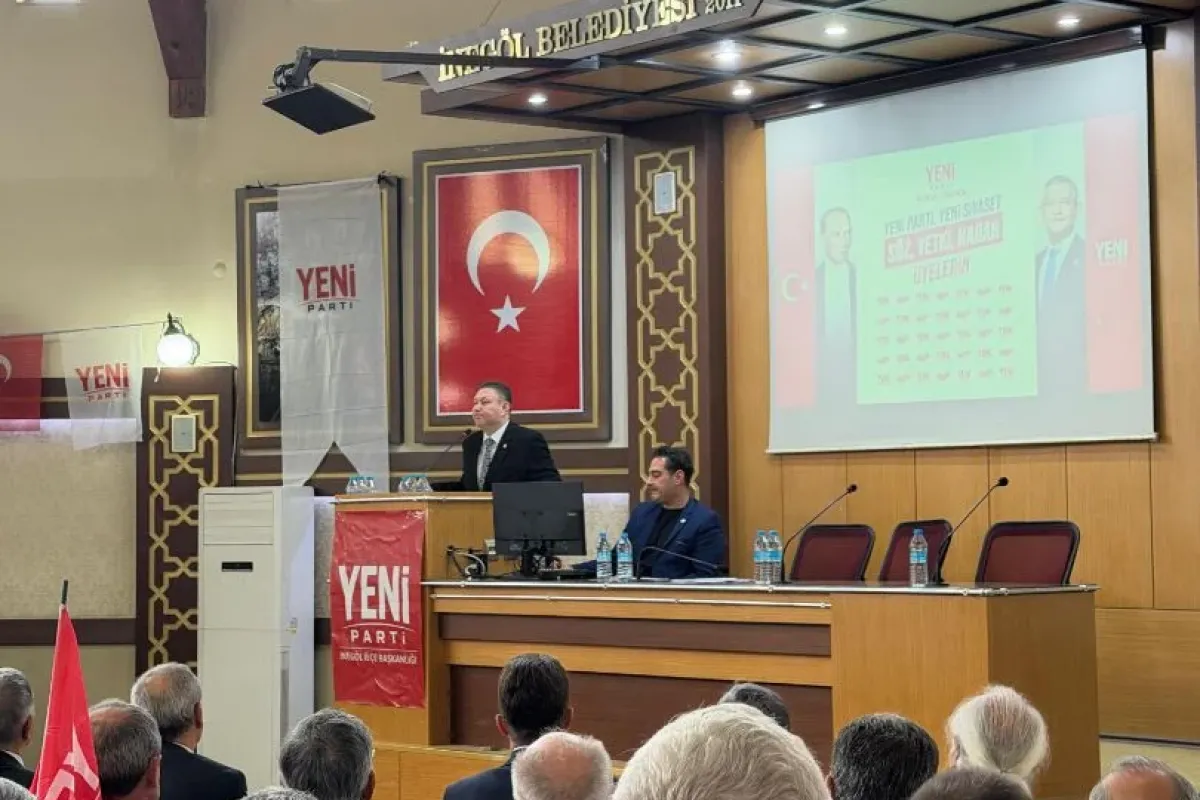 Yeni parti İnegöl'de Erkan dönmez ile devam kararı