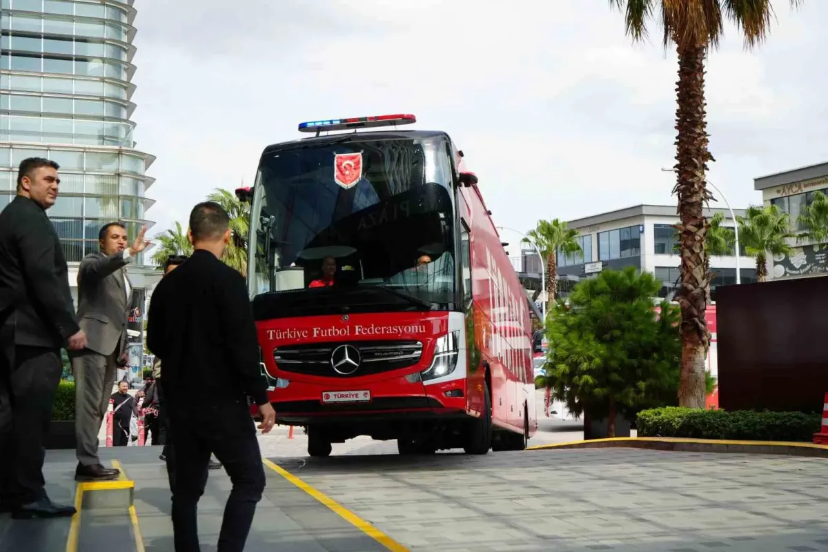 A Milli Futbol Takımı, Bursa’ya geldi