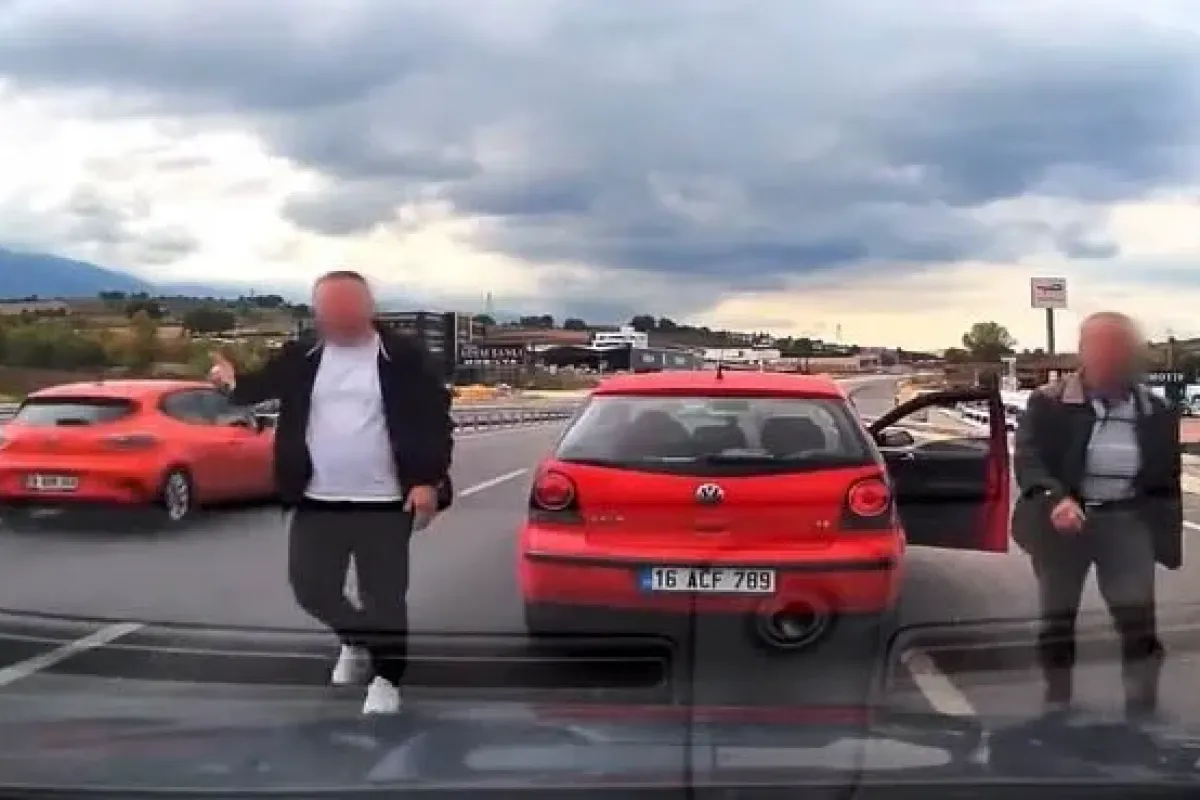 Bursa’da yol kestiler, 360 bin lira ceza yediler
