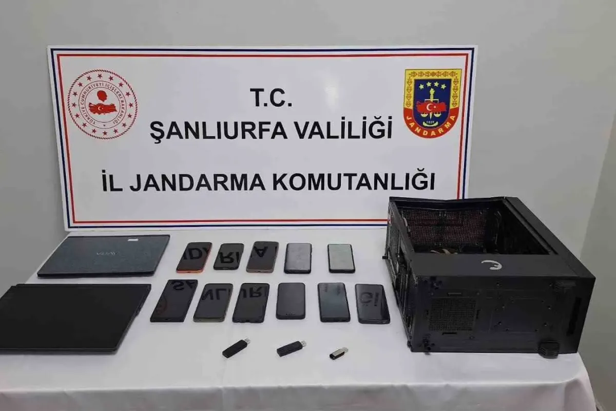 Şanlıurfa merkezli 5 ilde dolandırıcılık operasyonu